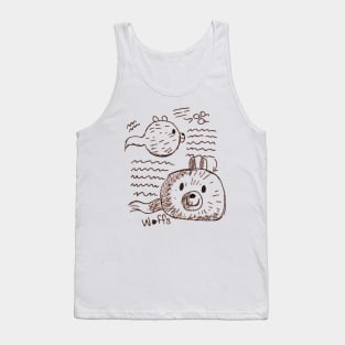 Hilda Sketchbook Woffs Tank Top